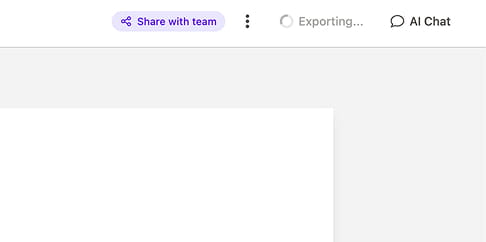 Exporting a finished proposal to PDF